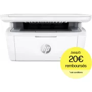 Promo exclusive HP : jusqu'à 20€ remboursés pour l'achat d'une M140w et toner