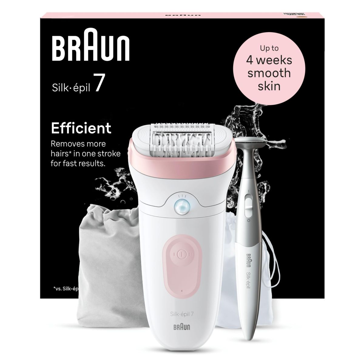 Testez votre épilateur Braun jusqu'à 100 jours : satisfait ou remboursé sur des dizaines de modèles