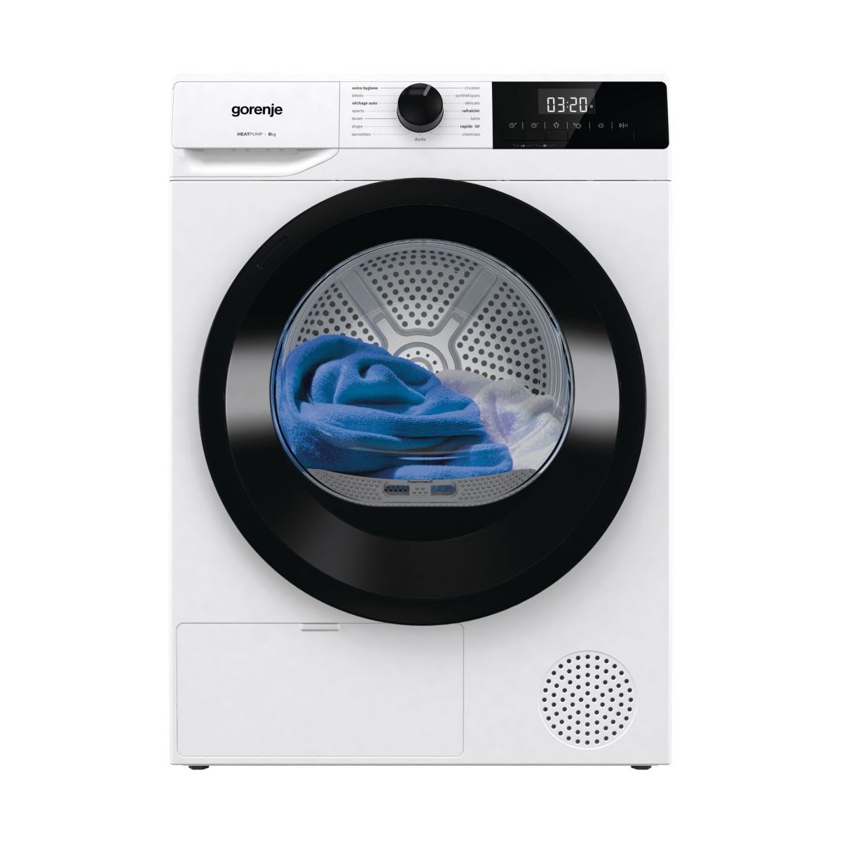 Profitez de 50€ remboursés sur le sèche-linge pompe à chaleur Gorenje DHNE82