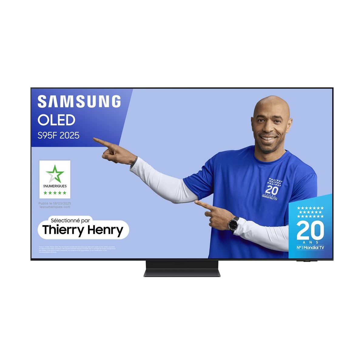 Support mural et installation offerts pour l’achat d’une TV OLED Samsung chez Fnac