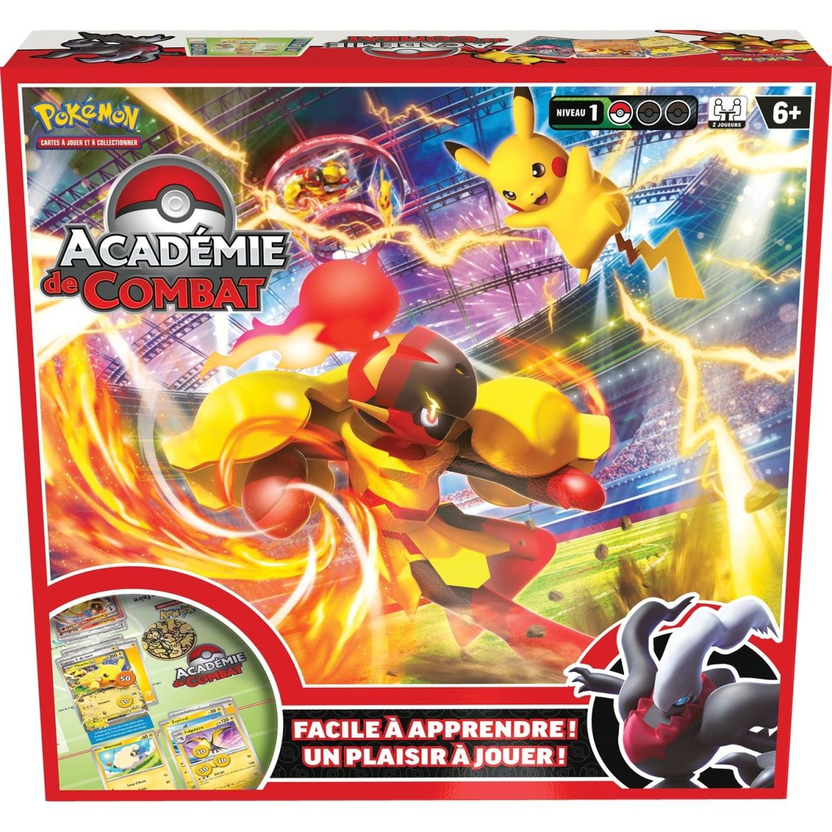 Promo sur le Coffret Academie De Combat Pokemon Asmodée chez Carrefour