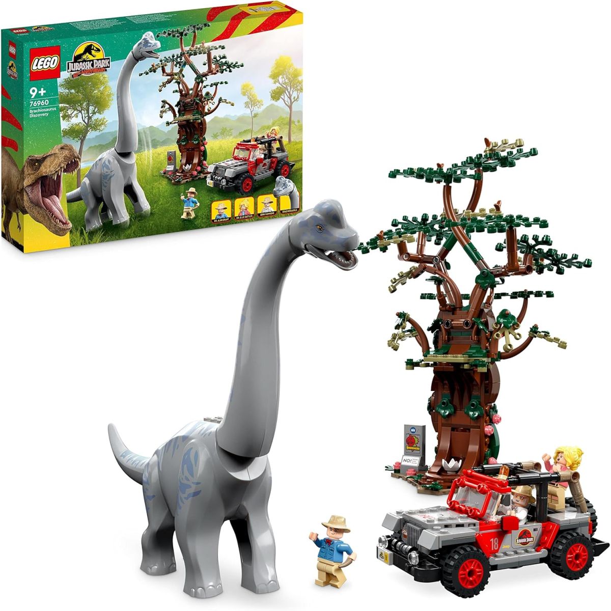 LEGO 76960 Jurassic Park La Découverte du Brachiosaur : 8.32€ de remise sur Amazon