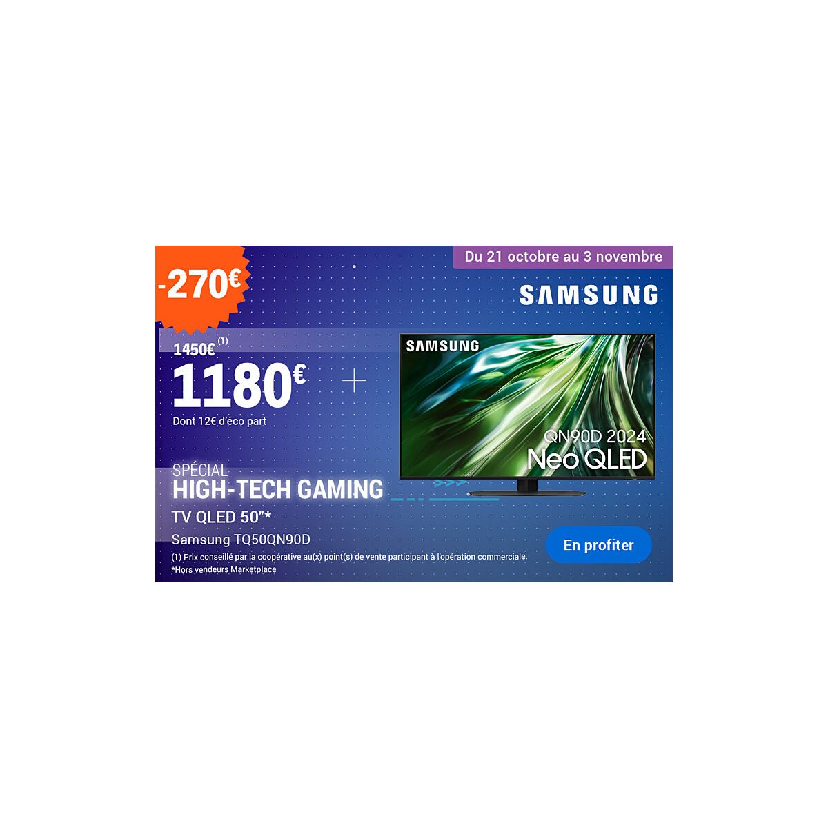 Bon plan E.Leclerc : 20% de remise sur les produits High-Tech et Gaming