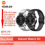 Promo AliExpress : Montre Xiaomi Watch S3 à -30% avec code promo !