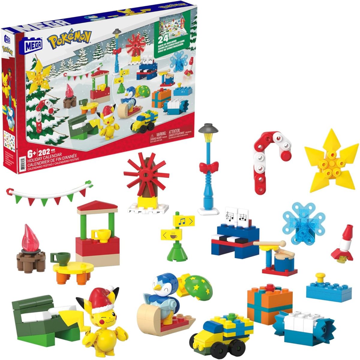 Bon plan Amazon : 7€ de remise sur le MEGA Calendrier de l'avent Pokemon / MATTEL