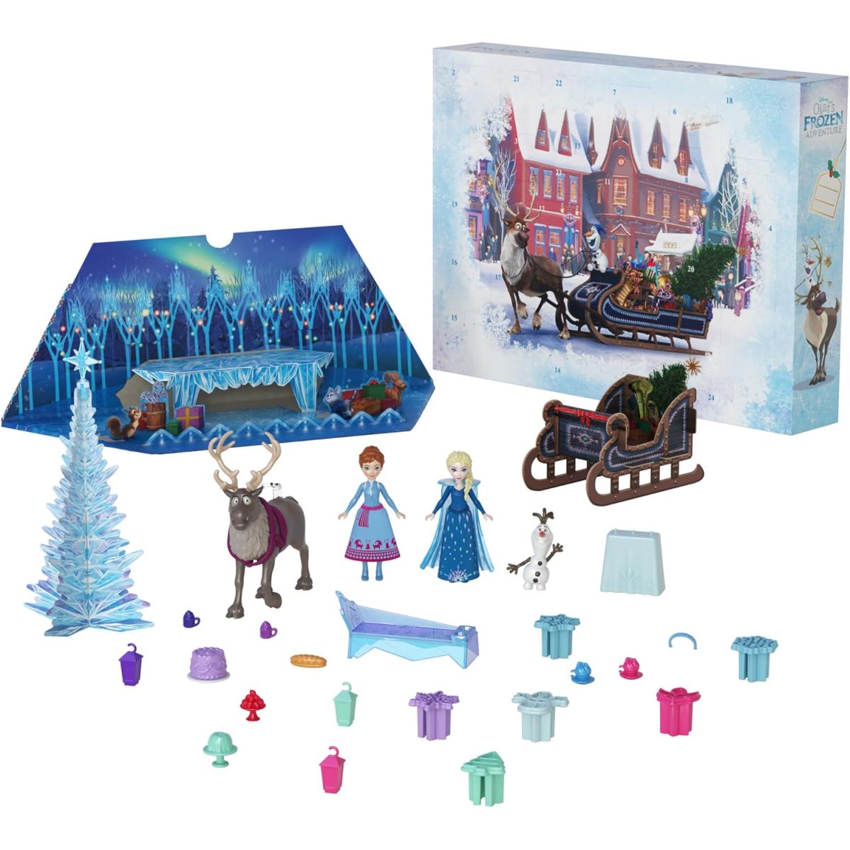 Promo sur le Mattel Disney La Reine des Neiges Calendrier de l'Avent : - 6€