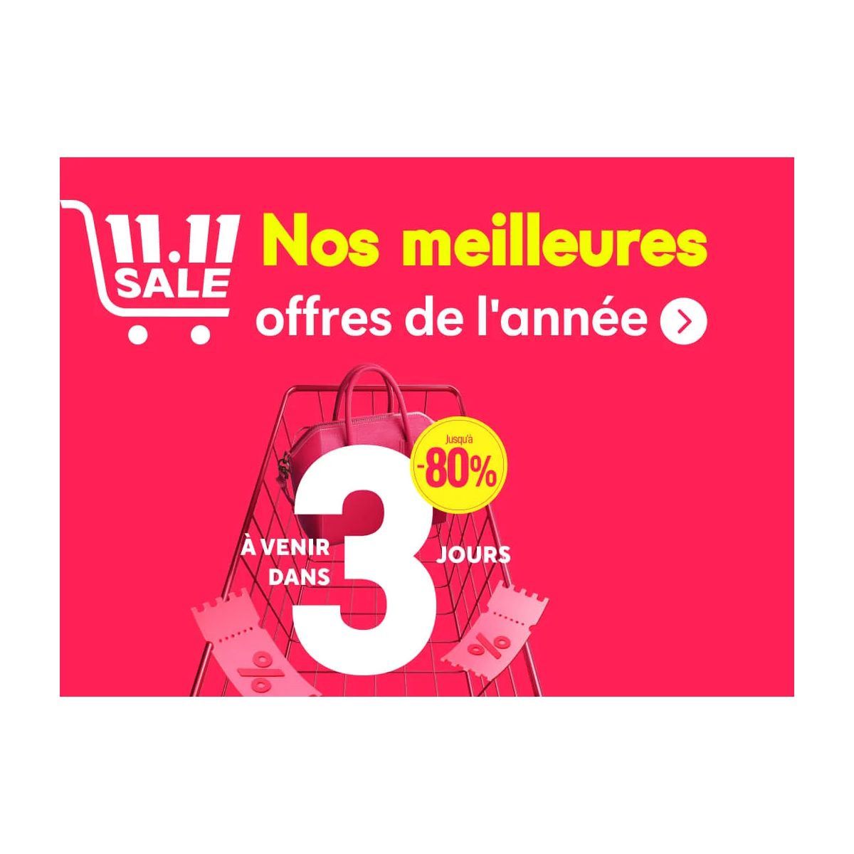 Promo du Single Day AliExpress : jusqu'à 100€ de remise
