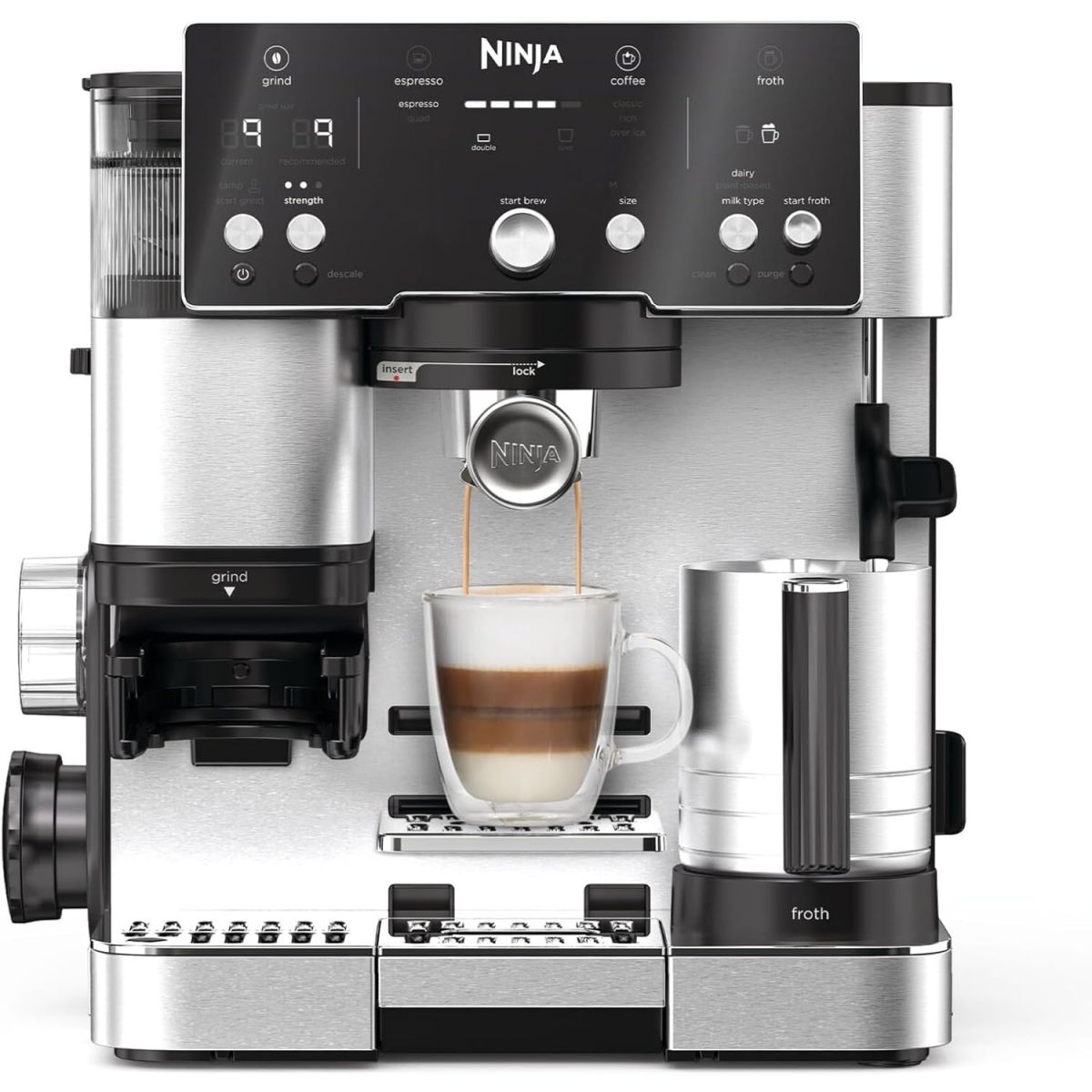 La Ninja ES501EU à -29,90 € : une machine à café 2-en-1 polyvalente pour espresso, latte et cappuccino