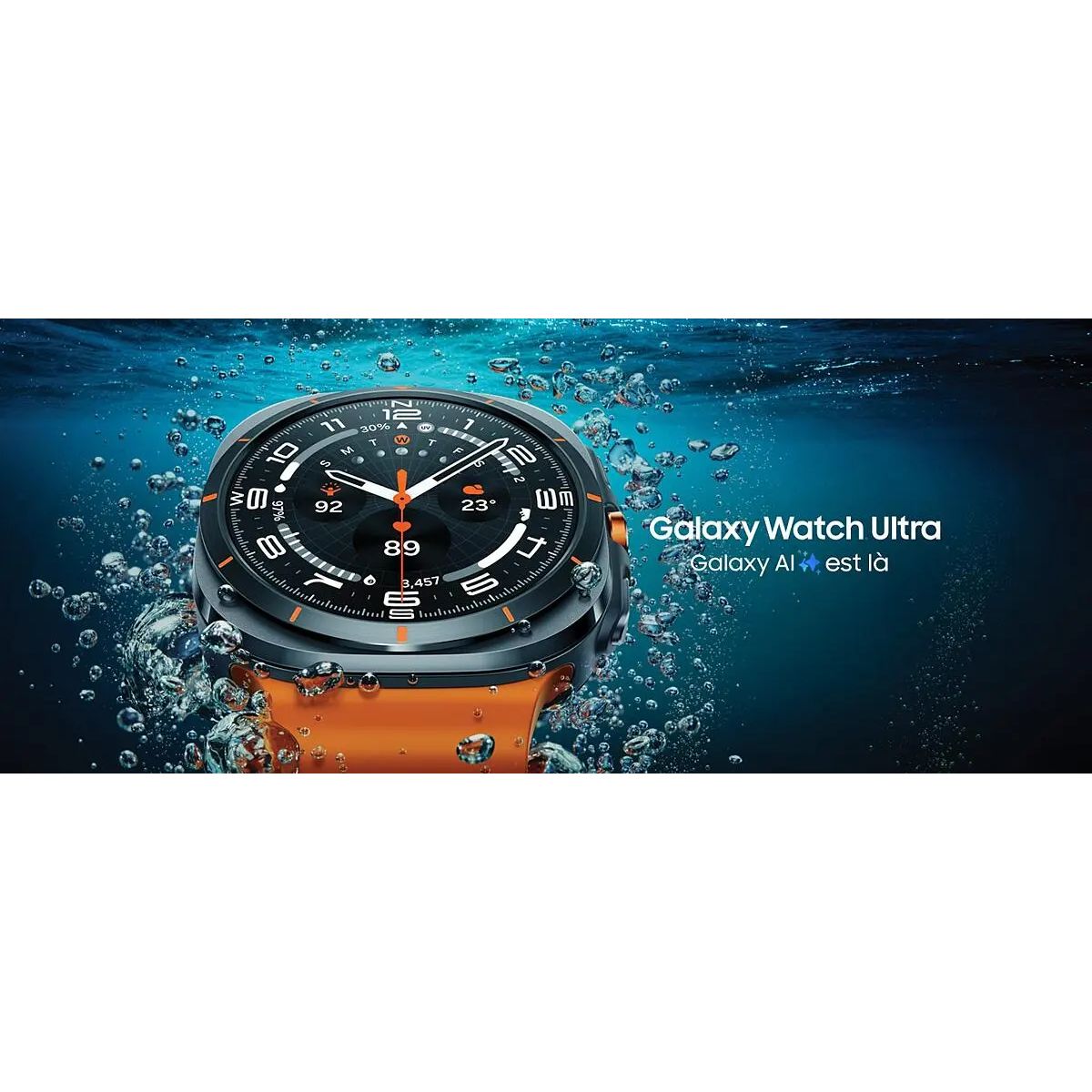 Montre connectée Galaxy Watch Ultra 47 mm 4G SAMSUNG à prix réduit chez Carrefour