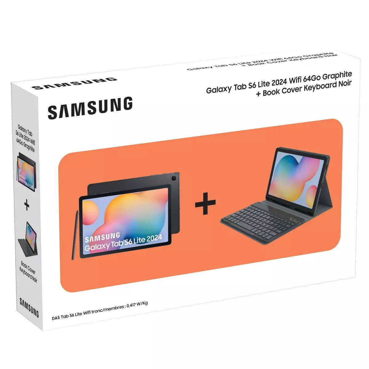 Deal Tablette S6 Lite 64Go+Clavier : 30€ sur votre compte Auchan