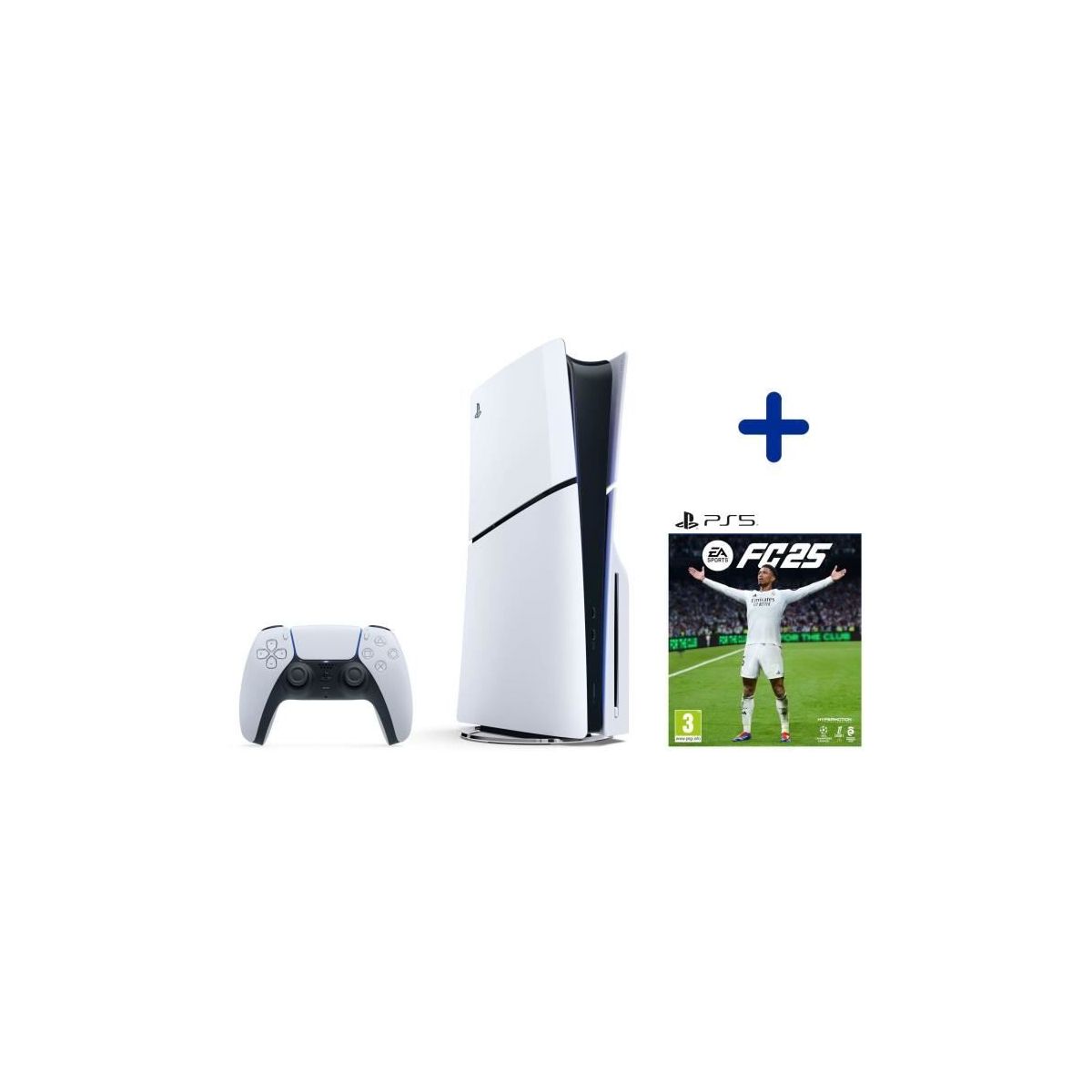Pack PS5 Standard : Console + EA FC25 a 484€ chez CDiscount