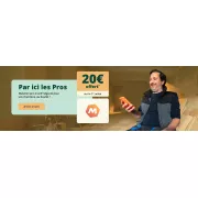 20€ offerts sur ManoMano Pro : Découvrez le code promo