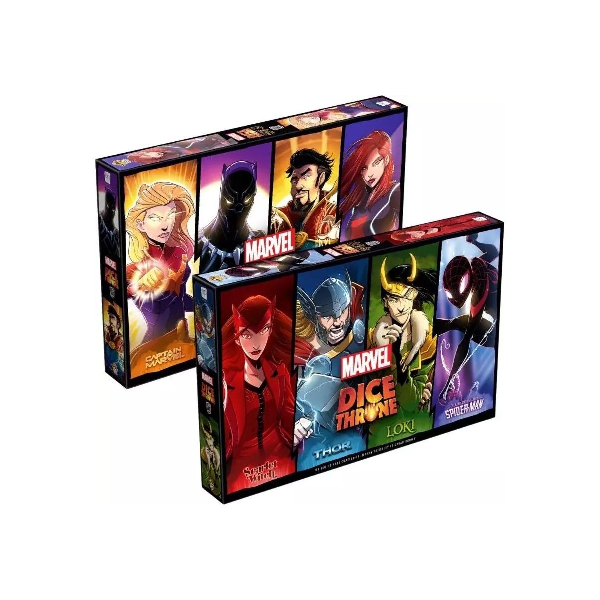 Pack Dice Throne Marvel en promotion exclusive sur EspritJeu : 37.80€ seulement