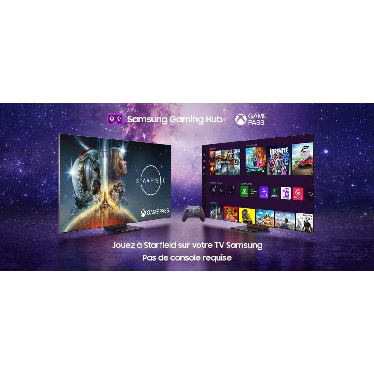 1 mois offert au Xbox Game Pass Ultimate sur les Smart TV Samsung