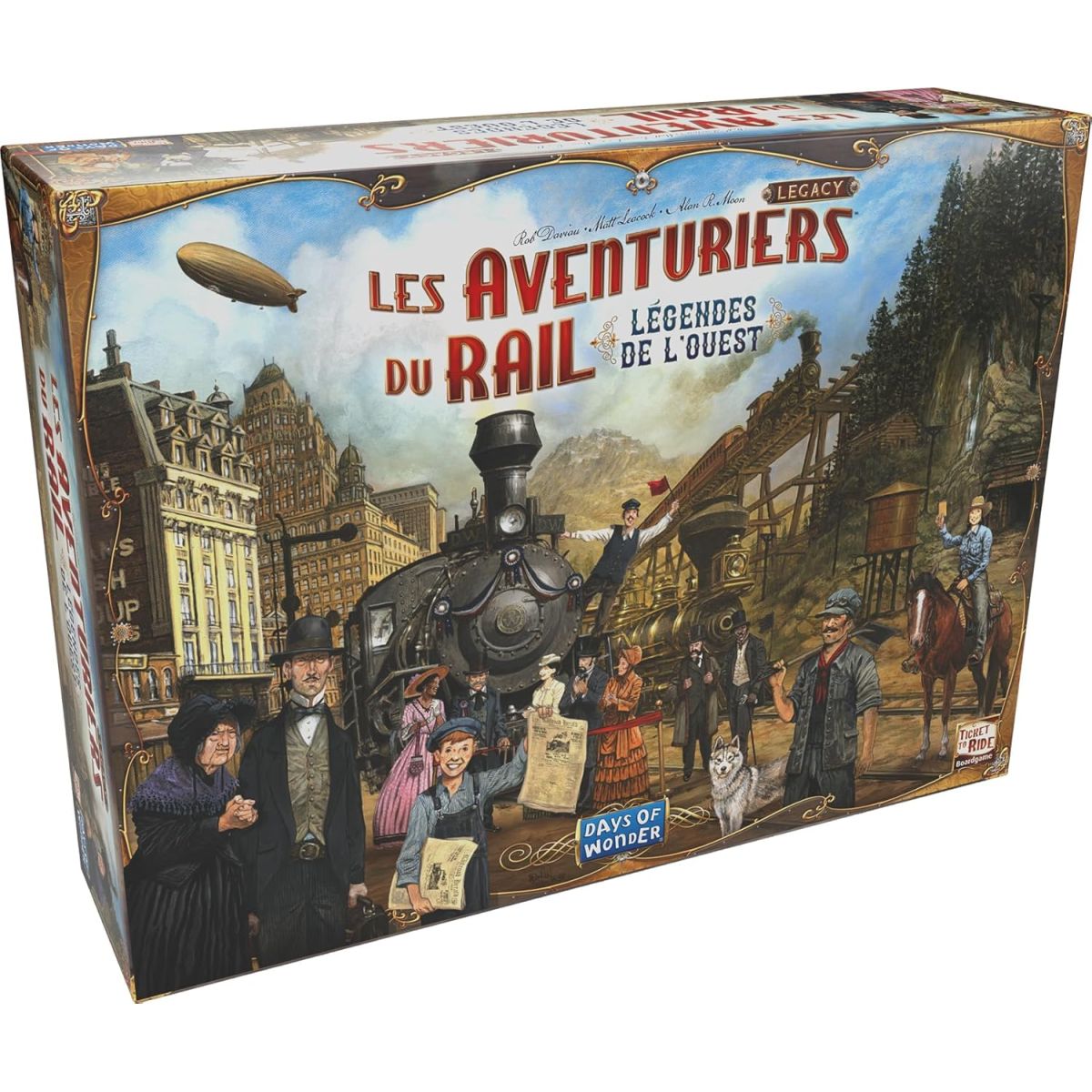 Bon plan Les Aventuriers du Rail Legacy : Légendes de l’Ouest Asmodee : 13.33€ de remise sur Amazon