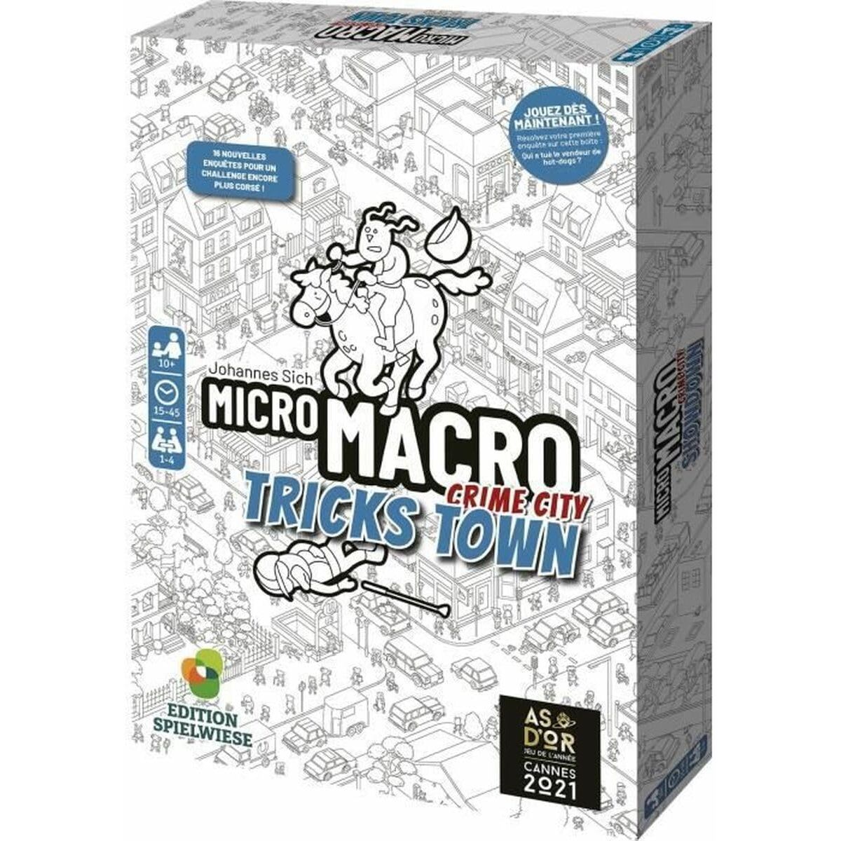 Deal sur MICRO MACRO : TRICKS TOWN Asmodee : 5.33€ de réduction