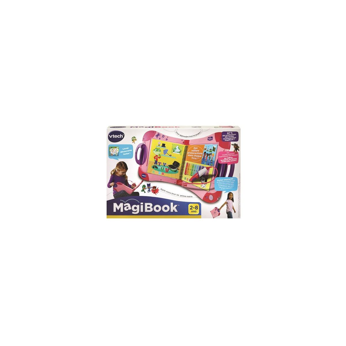 Deal Fnac sur les Starter pack Magibook VTECH : 2 livres Magibook offerts