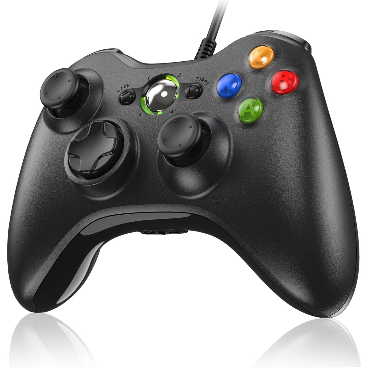 Manette Filaire Diswoe pour Xbox 360 & PC en promo a 16,49€ chez Amazon