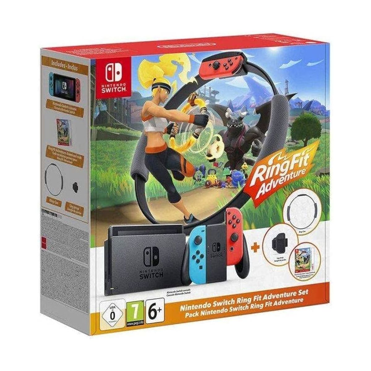 Nintendo Switch en promo : Ring Fit Adventure + Console a 274,99€