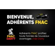 Fnac : 10 € offerts tous les 100 € pour les adhérents avec le code promo !