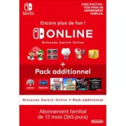 Bon plan Nintendo Switch Online : 10€ de réduction chez Fnac.com