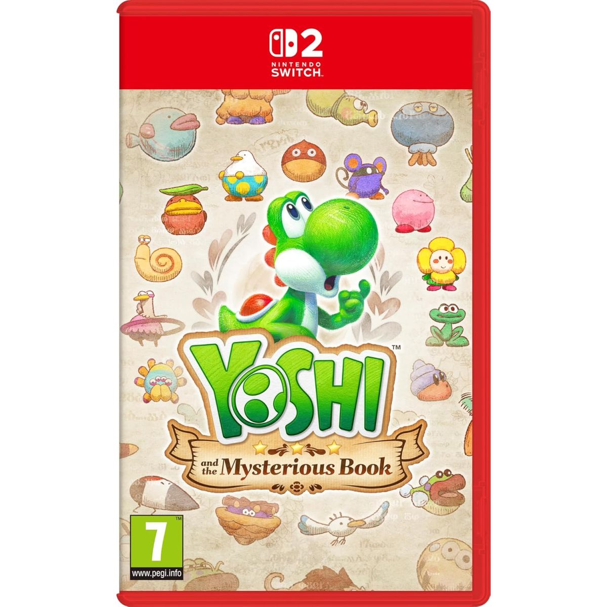 10€ de réduction sur Yoshi and the Mysterious Book pour Nintendo Switch 2 chez Amazon