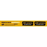 [code promo Fnac] jusqu'à 40€ offerts pendant les French Days