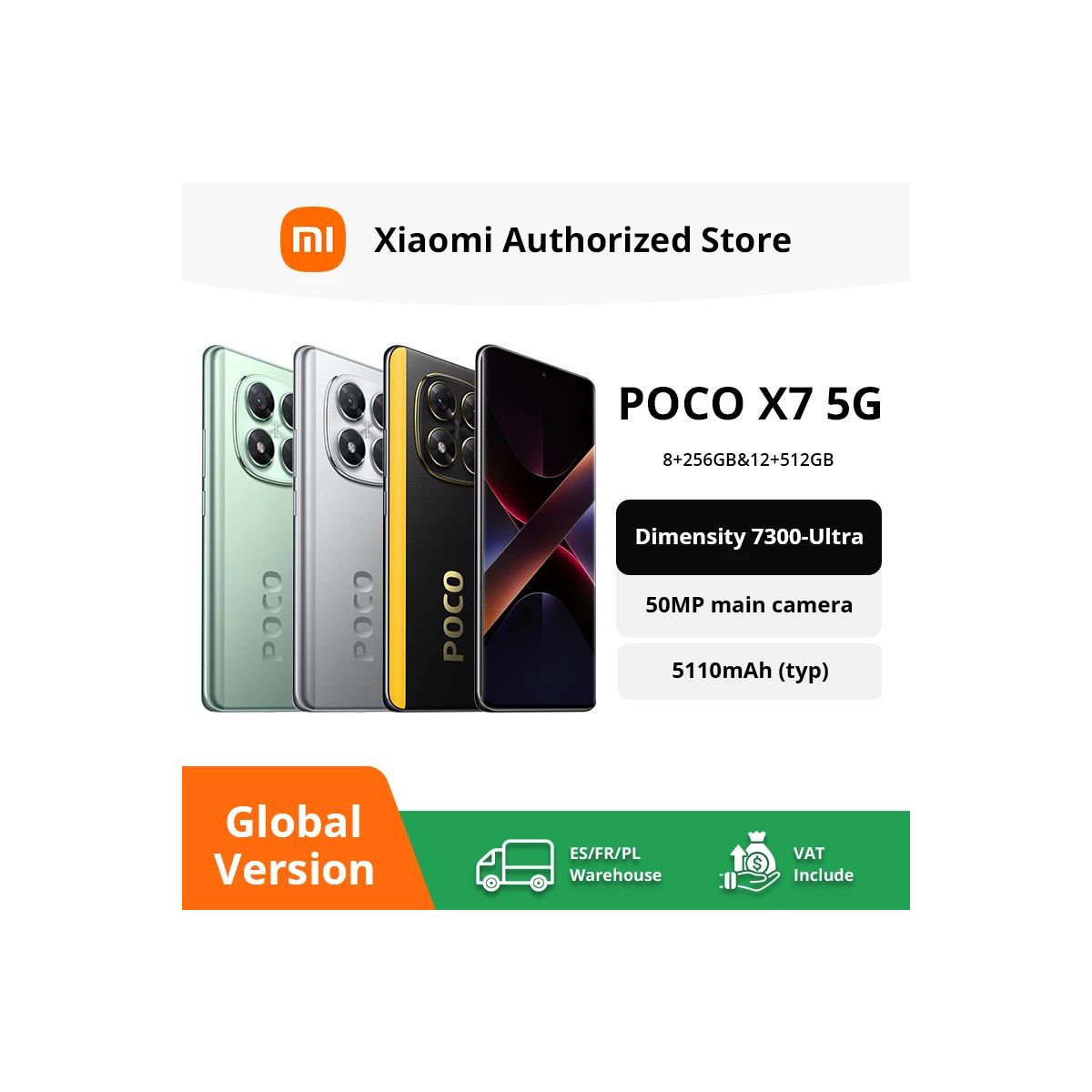 AliExpress : le Poco X7 5G à 188,75€, vite profitez-en !