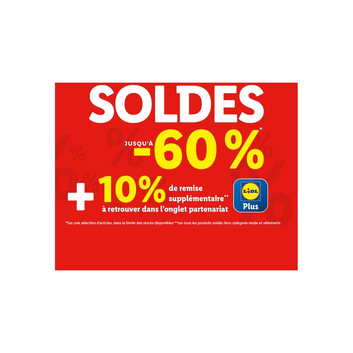 Soldes Lidl 2025 : 10 % de réduction en plus via l’application Lidl Plus, une offre à saisir vite