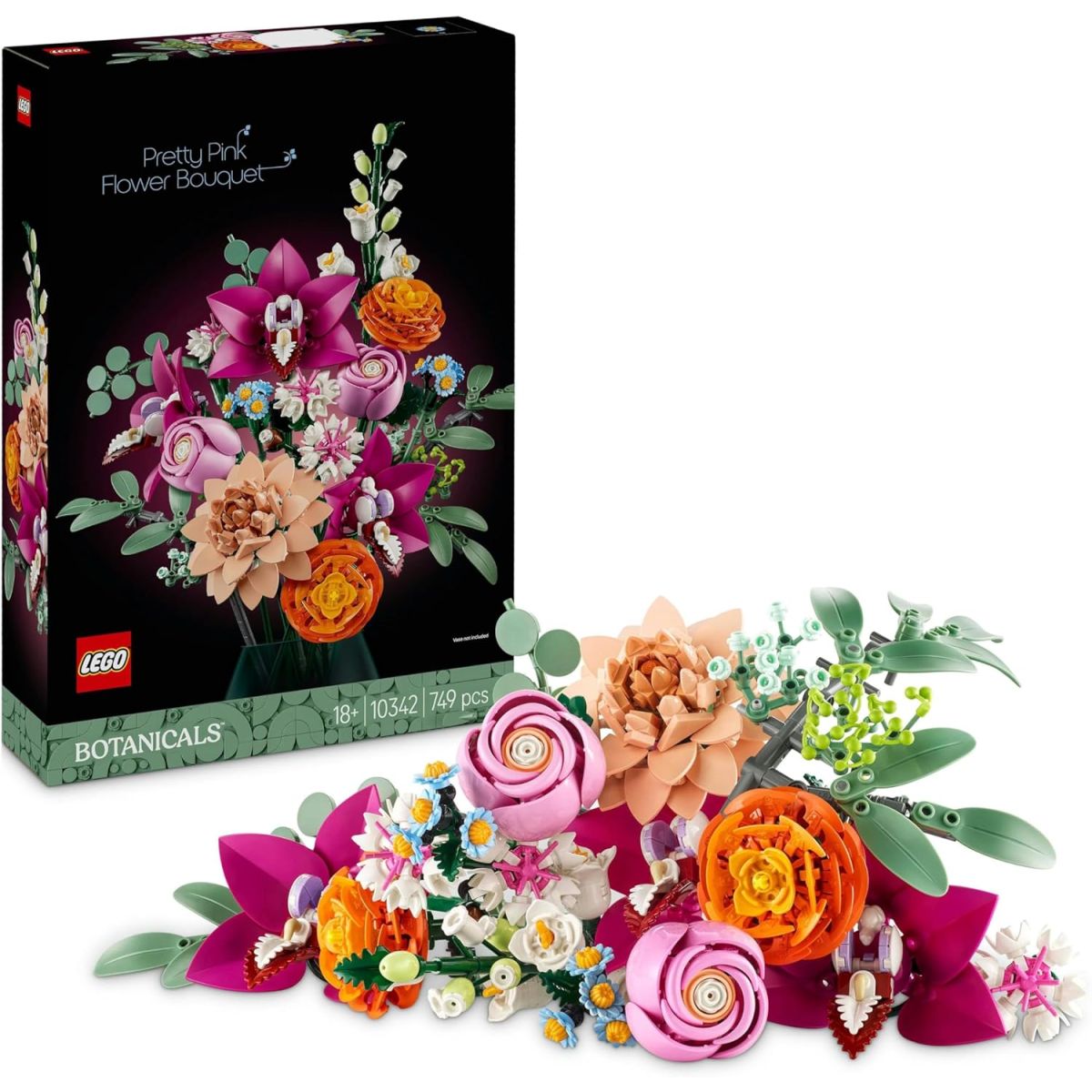 Économisez 4.36€ sur le LEGO Botanicals 10342 - Le Joli Bouquet de Fleurs avec ce coupon Amazon exclusif !