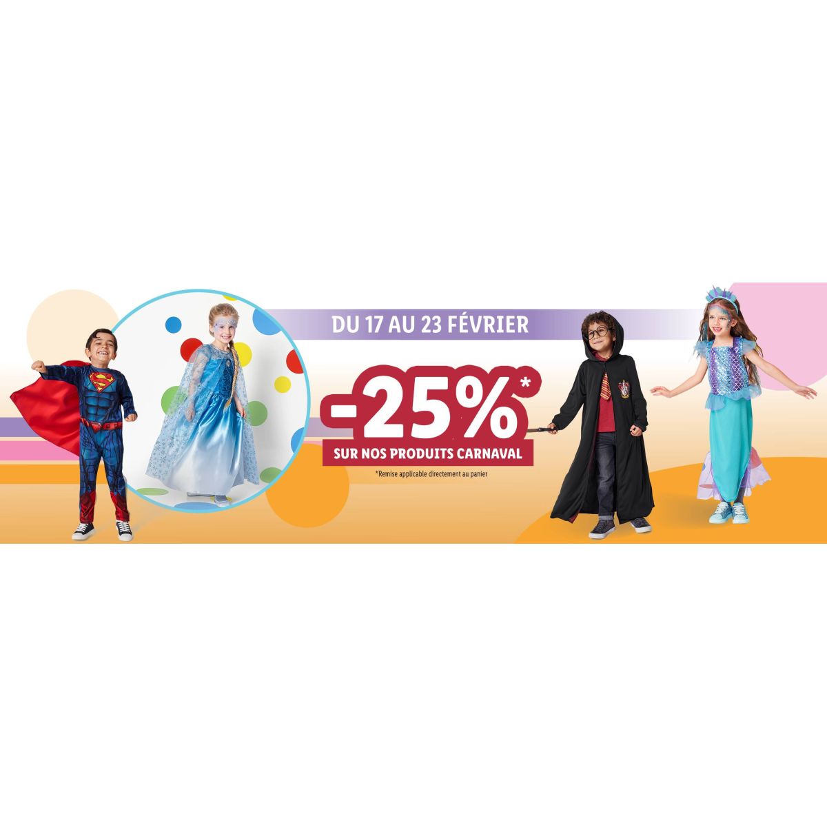 Profitez de 25% de réduction sur les produits carnaval chez LIDL : une offre à ne pas manquer !