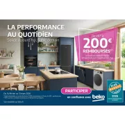 🔥 70€ remboursés sur les appareils Beko ! Réfrigérateurs, lave-linge, lave-vaisselle, sèche-linge éligibles