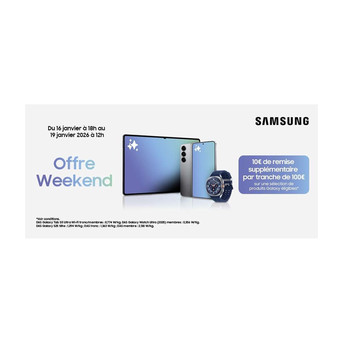 Découvrez les réductions exclusives sur les Samsung Galaxy chez Boulanger