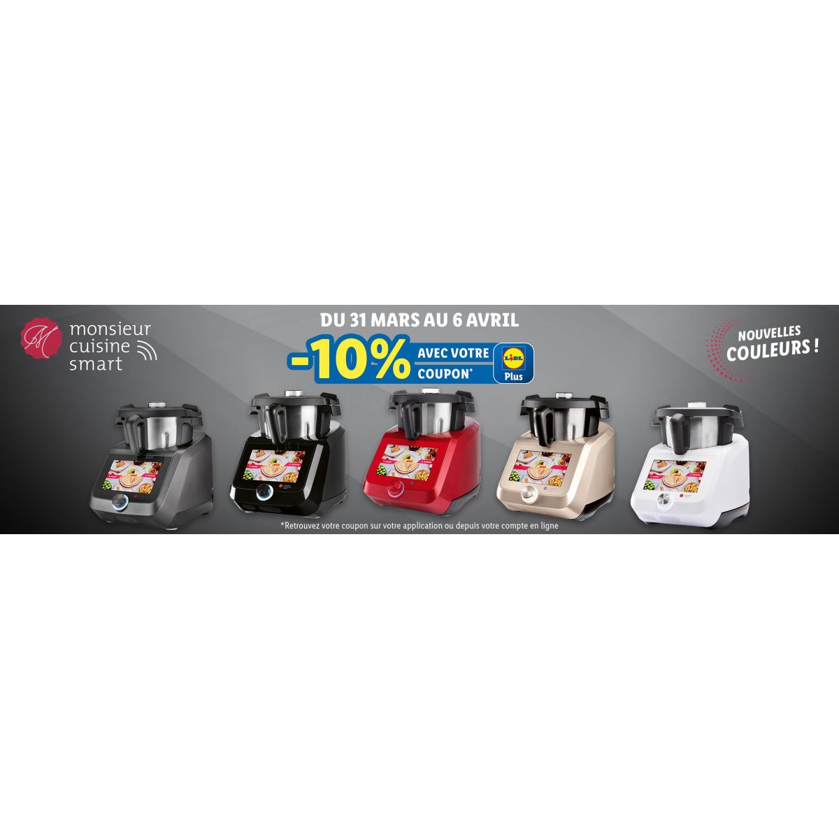 Offre Lidl : -10 % sur la gamme Monsieur Cuisine avec Lidl Plus, une remise immanquable