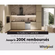 Ne ratez pas 70€ de remboursement sur les micro-ondes Whirlpool WMD7O4TXF, WMD6O4TXF et plus