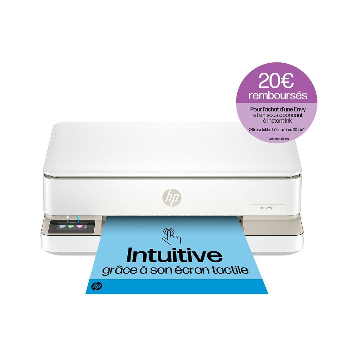 ODR HP 2026 : 20€ remboursés sur imprimantes éligibles avec Instant Ink