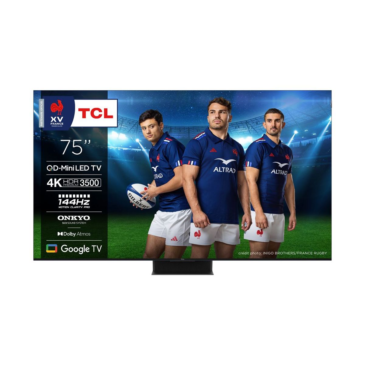 TV TCL 75C89B Mini-LED 75 pouces à prix cassé : 1090€ seulement avec remboursement inclus