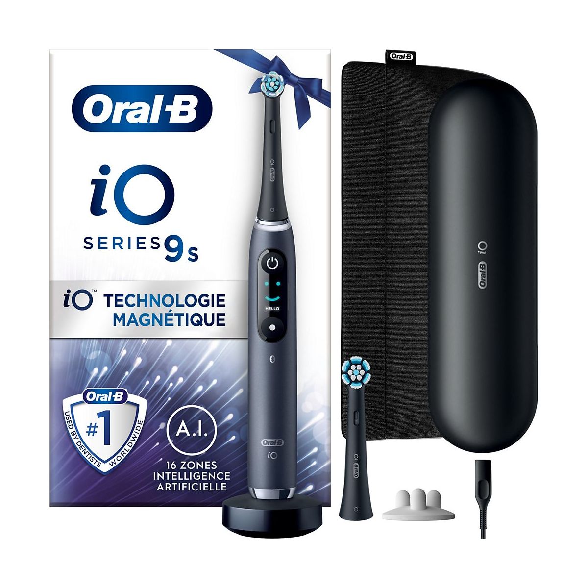Oral-B iO Series 9 Noir Onyx : la meilleure promo du moment à 209,99 € avec ODR incluse