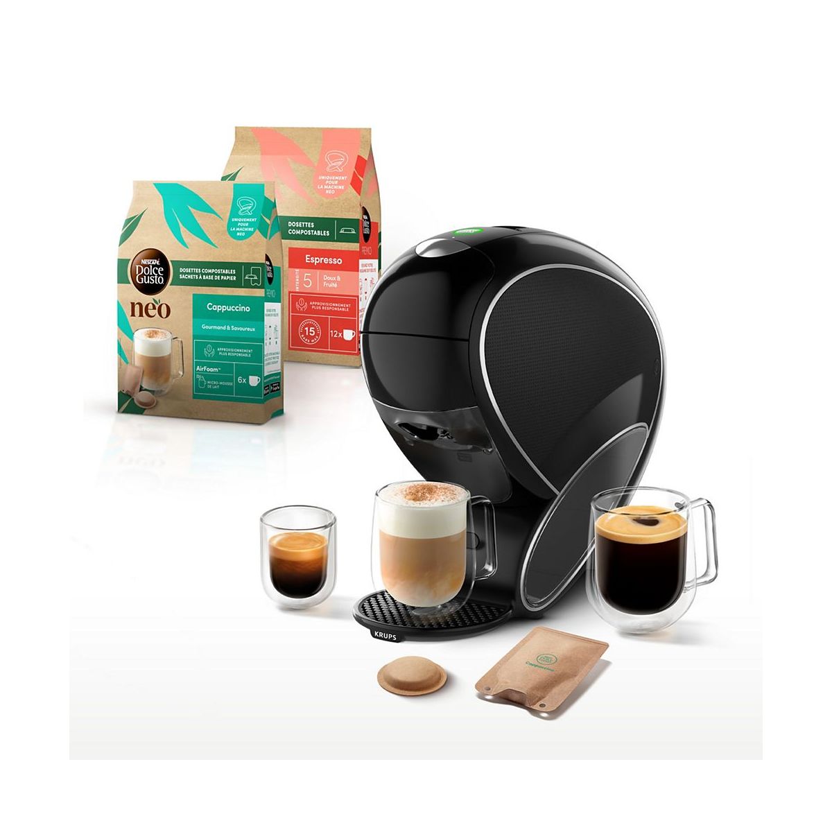ODR Krups 2025 : Machine NEO Dolce Gusto à 79€ seulement avec les refs KP850810 et KP850110