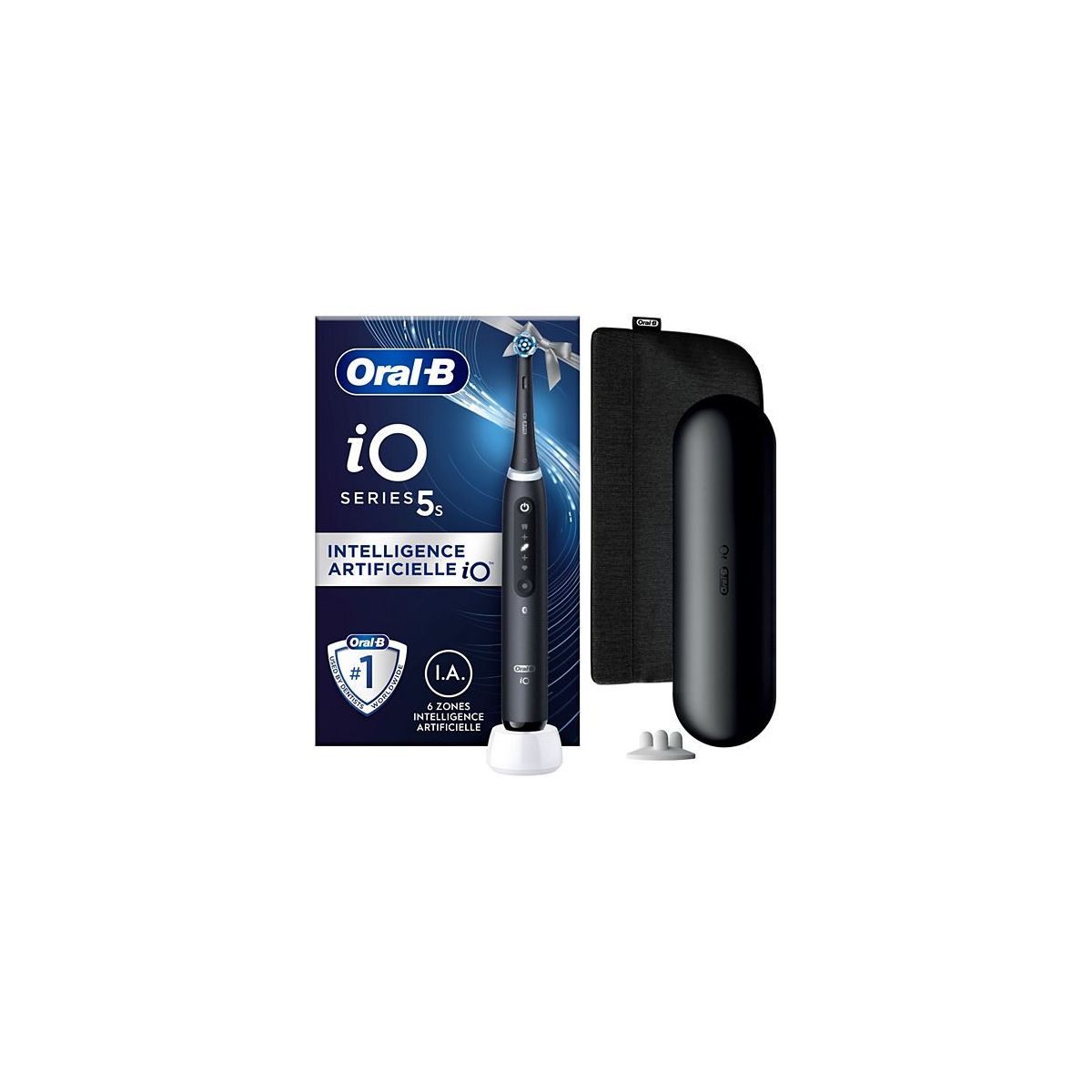 Brosse à dents ORAL-B iO 5 Black à 70,02€ avec ODR : prix imbattable pour une technologie premium
