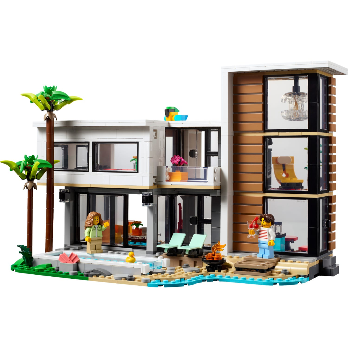 LEGO Creator 3-en-1 La maison moderne à 59,99€ chez Carrefour grâce à une offre fidélité exclusive