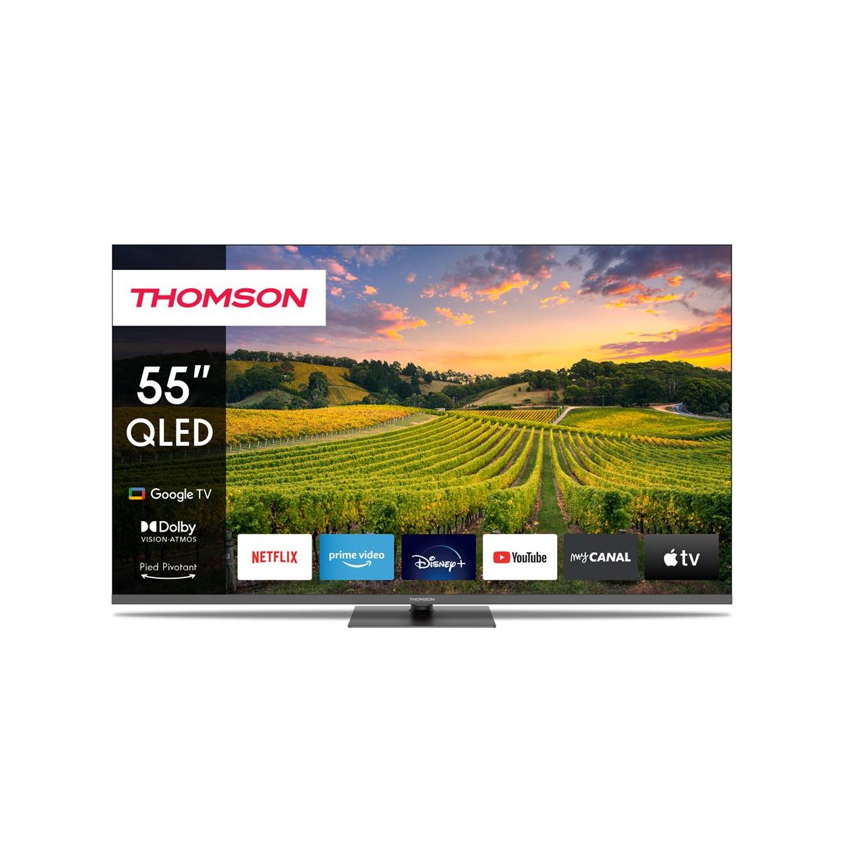 TV QLED THOMSON 55 pouces à 399€ avec ODR : le bon plan du moment sur Fnac.com