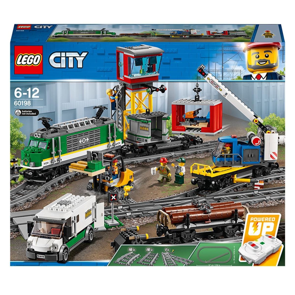 Promo LEGO City 60198 : Le Train Télécommandé à 104,99 € chez Carrefour avec 25% fidélité