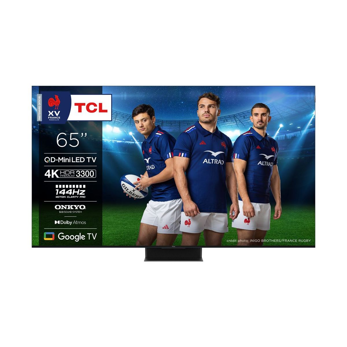 Téléviseur TCL MiniLED 65C89B 2024 à prix imbattable de 849 €, disponible chez Fnac.com seulement !