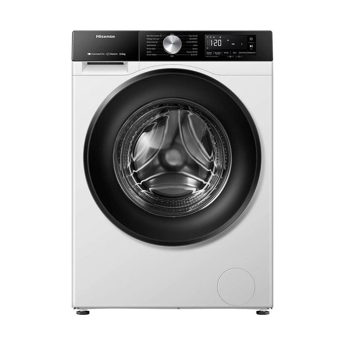 20€ remboursés sur les modèles Hisense DH3V903UB/FR et WF3S1045BW3 du 6 mai au 24 juin 2025