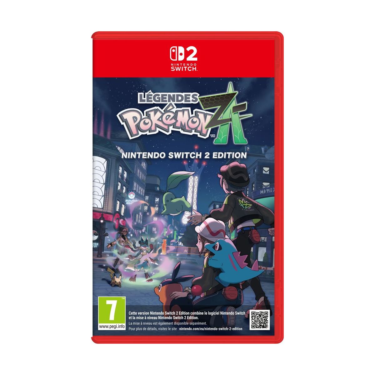 Fnac offre 10€ à ses adhérents pour l’achat de Légendes Pokémon Z-A sur Switch ou Switch 2