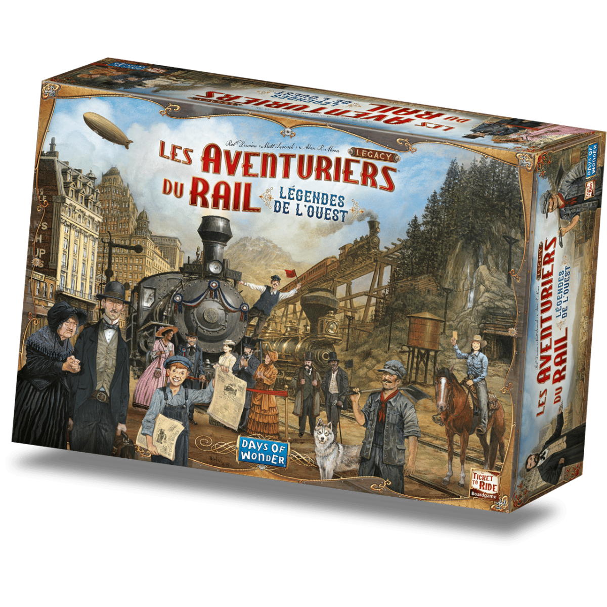 Promo exceptionnelle sur Les Aventuriers du Rail Legacy : vivez l’Ouest américain pour moins de 80€