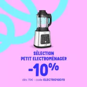10% de réduction immédiate sur le petit électroménager chez Cdiscount : profitez-en avant la fin !