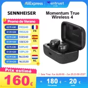 Ne ratez pas cette offre : Sennheiser Momentum True Wireless 4 avec réduction de bruit à 141,99€