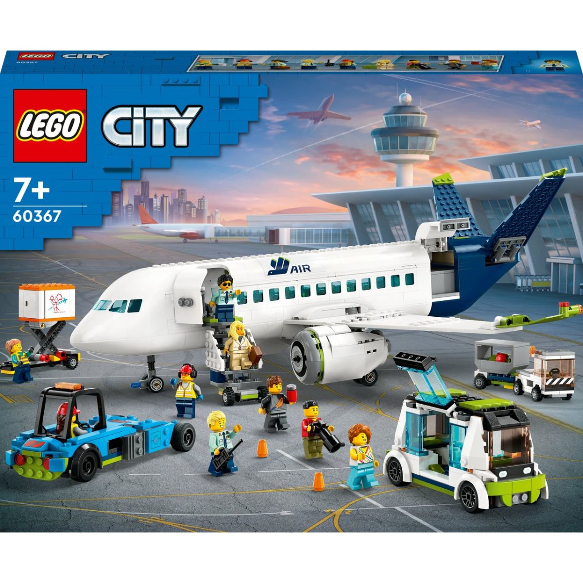 Cultura casse les prix sur le set LEGO City 60367 L’avion de Ligne pour une durée limitée